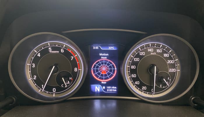 2022 Maruti Dzire ZXI Plus AMT, Petrol, Automatic, 31,351 km, Odometer Image
