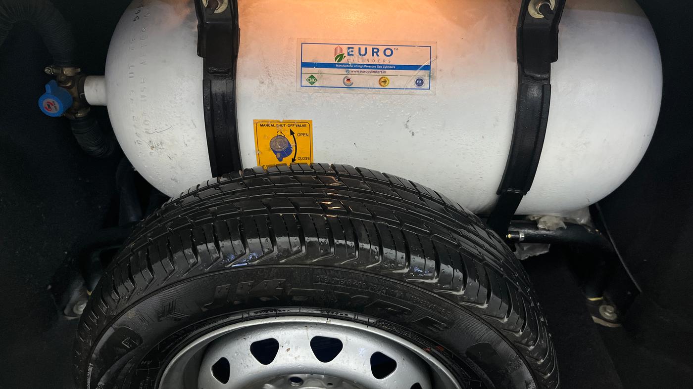 2023 Tata TIGOR XZ PLUS CNG, CNG, Manual, 46,781 km, Boot Inside