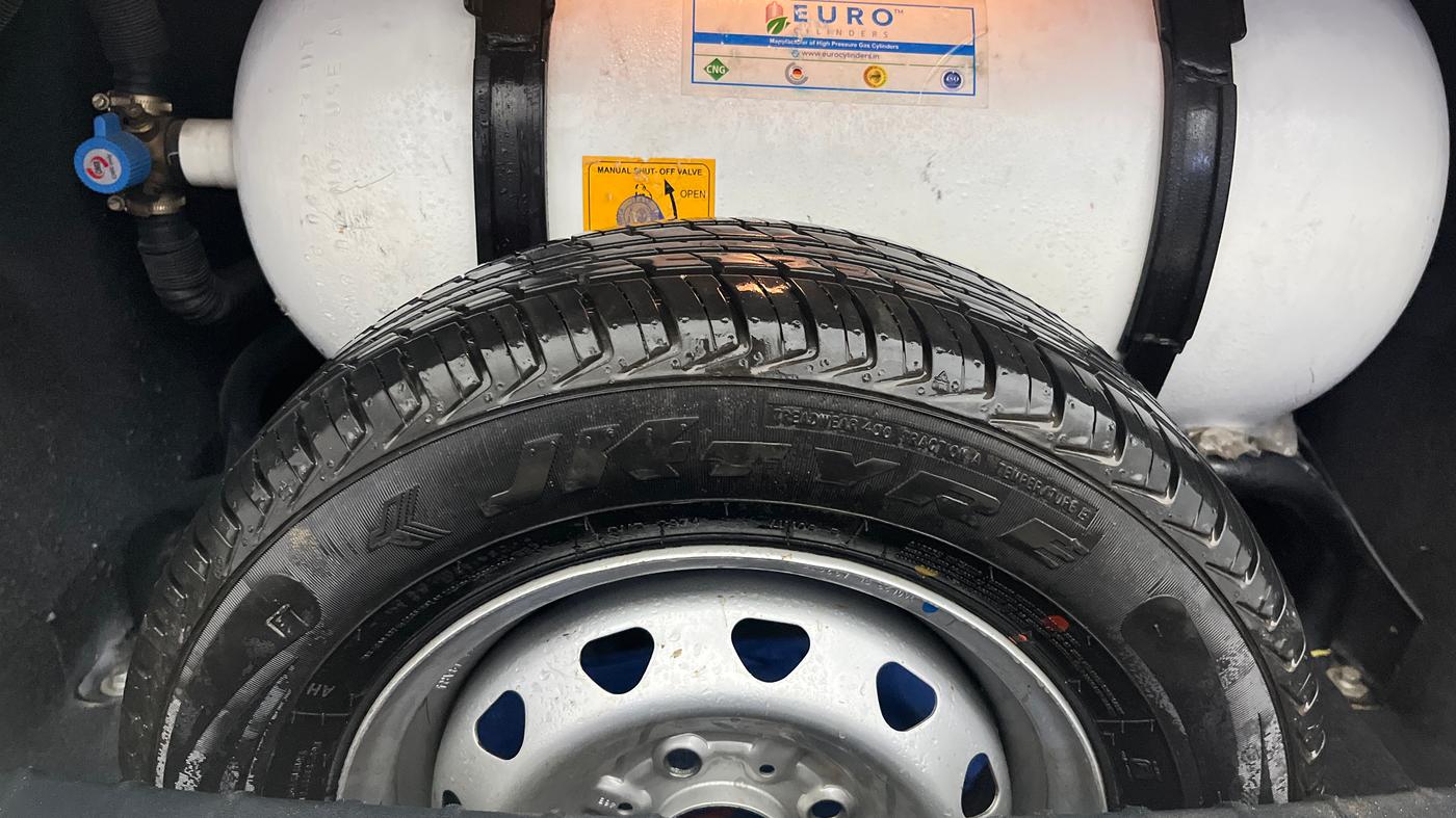 2023 Tata TIGOR XZ PLUS CNG, CNG, Manual, 46,781 km, Spare Tyre