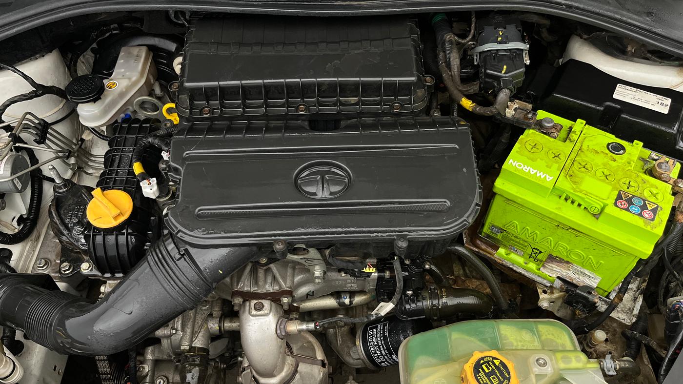 2023 Tata TIGOR XZ PLUS CNG, CNG, Manual, 46,781 km, Engine View