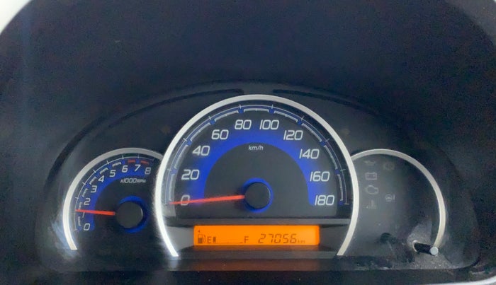 2017 Maruti Wagon R 1.0 VXI, Petrol, Manual, 27,056 km, Odometer Image