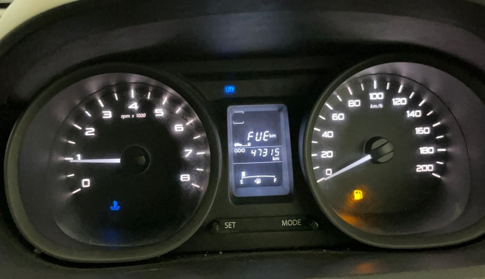 2018 Tata Tiago XM PETROL, Petrol, Manual, 47,257 km, Odometer Image