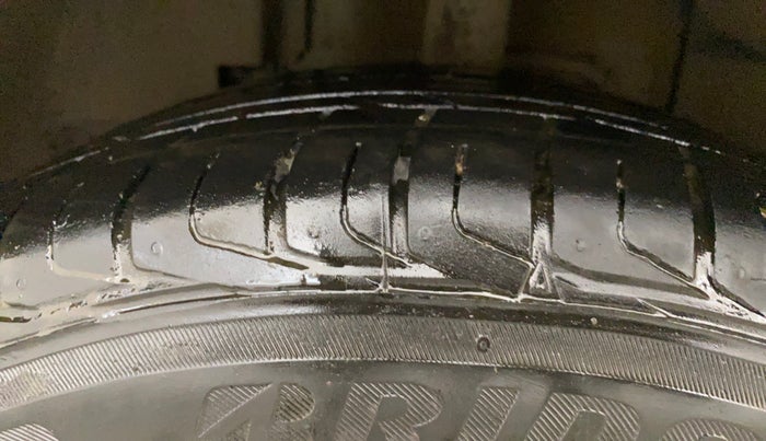 2023 Tata NEXON CREATIVE PLUS 1.2 REVOTRON 6 MT DT, Petrol, Manual, 24,857 km, Left Front Tyre Tread