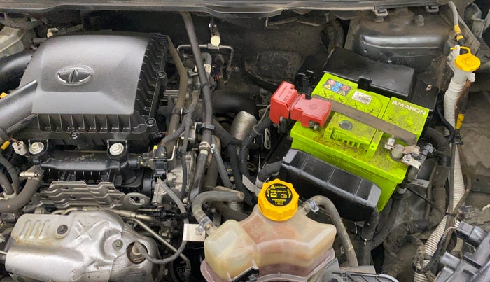 2023 Tata NEXON CREATIVE PLUS 1.2 REVOTRON 6 MT DT, Petrol, Manual, 24,857 km, Engine View - Left