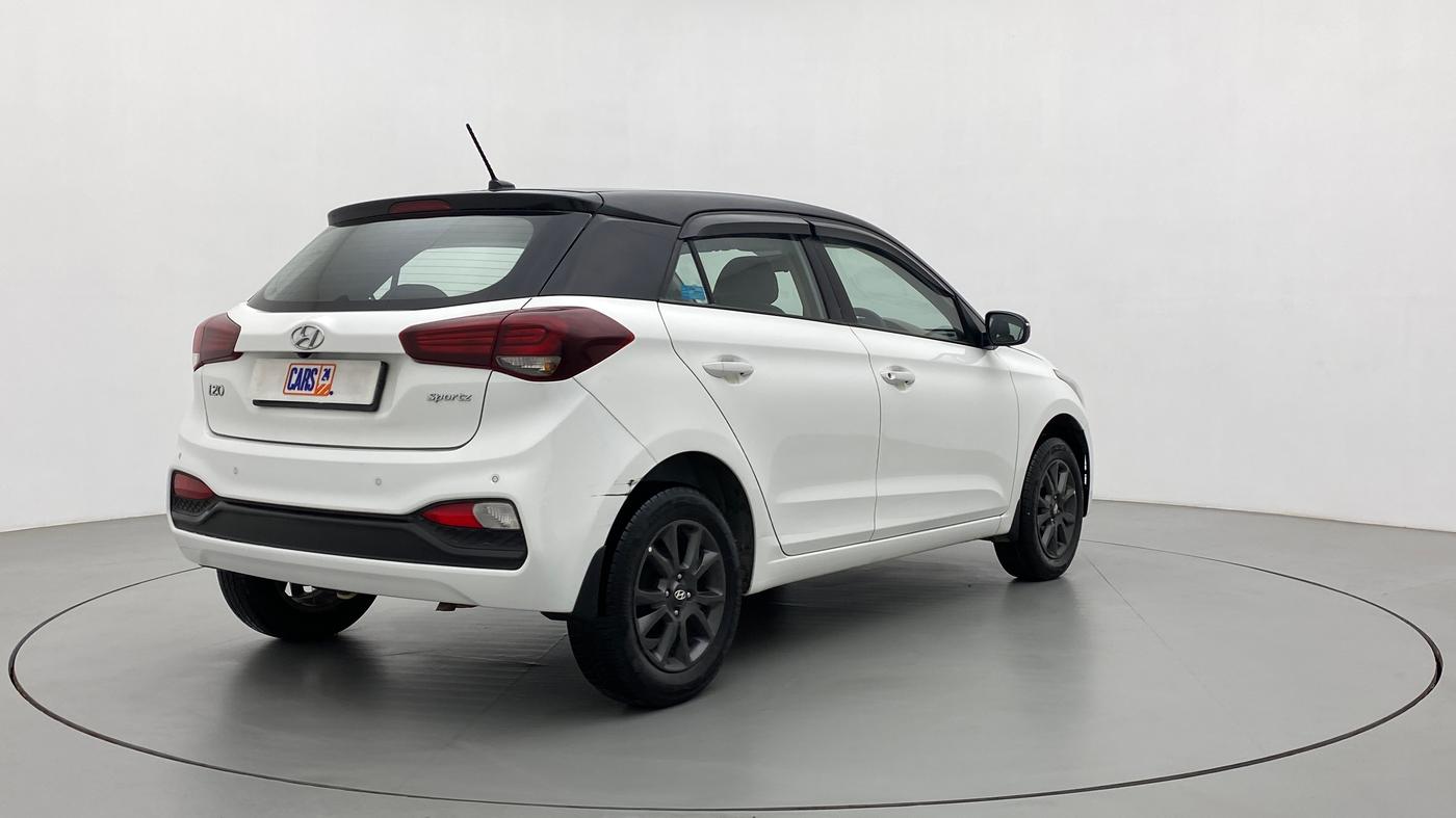 2019 Hyundai Elite i20 SPORTZ PLUS 1.2, Petrol, Manual, 67,449 km, Right Back Diagonal