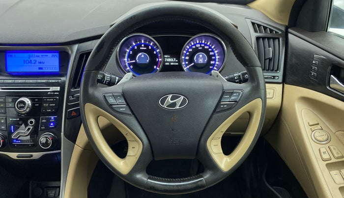 2014 Hyundai Sonata 2.4 GDI AT, Petrol, Automatic, 48,994 km, Steering Wheel Close Up