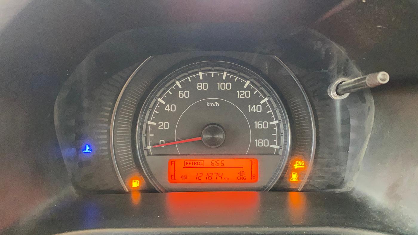 2022 Maruti Celerio VXI CNG, CNG, Manual, 1,21,942 km, Odometer Image
