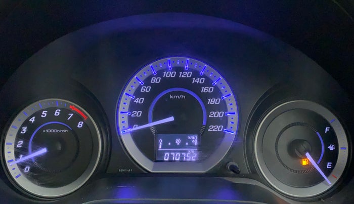 2013 Honda City 1.5L I-VTEC S MT, CNG, Manual, 71,088 km, Odometer Image