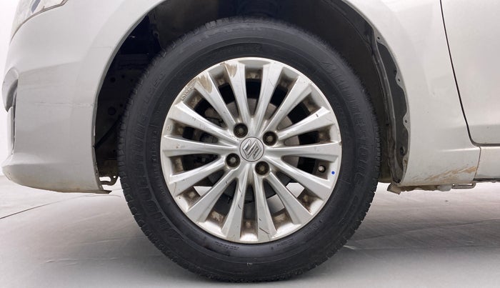 2015 Maruti Ciaz ZXI AMT, Petrol, Automatic, 90,118 km, Left Front Wheel