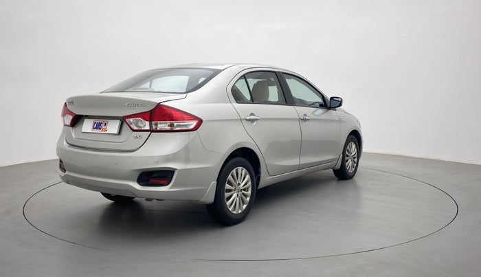 2015 Maruti Ciaz ZXI AMT, Petrol, Automatic, 90,118 km, Right Back Diagonal