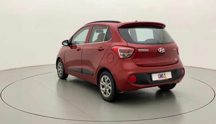 2019 Hyundai Grand i10 SPORTZ 1.2 KAPPA VTVT, CNG, Manual, 50,414 km, Left Back Diagonal