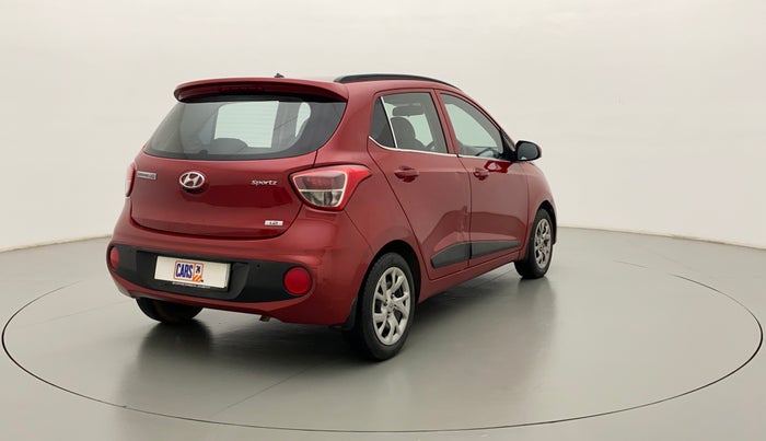 2019 Hyundai Grand i10 SPORTZ 1.2 KAPPA VTVT, CNG, Manual, 50,414 km, Right Back Diagonal