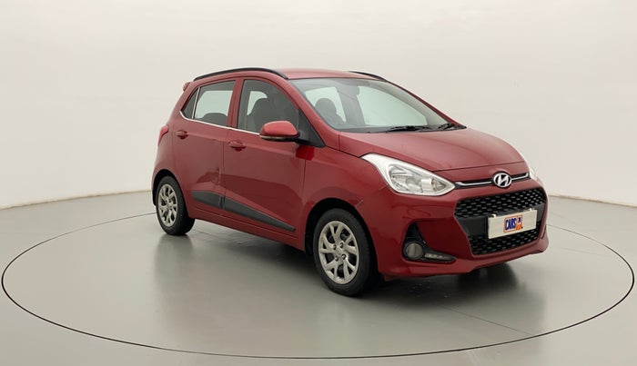 2019 Hyundai Grand i10 SPORTZ 1.2 KAPPA VTVT, CNG, Manual, 50,414 km, Right Front Diagonal