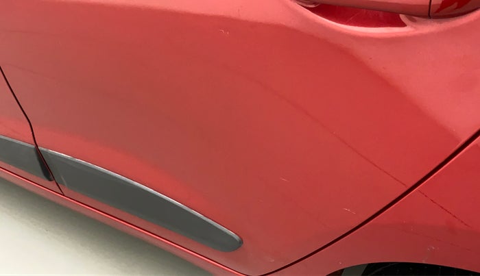 2019 Hyundai Grand i10 SPORTZ 1.2 KAPPA VTVT, CNG, Manual, 50,414 km, Rear left door - Minor scratches