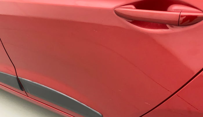 2019 Hyundai Grand i10 SPORTZ 1.2 KAPPA VTVT, CNG, Manual, 50,414 km, Rear left door - Slightly dented