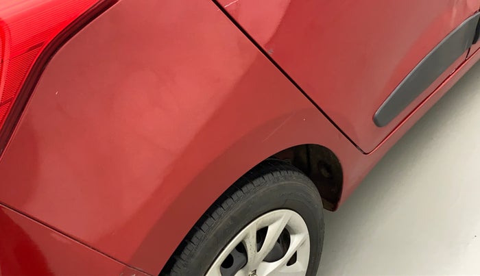 2019 Hyundai Grand i10 SPORTZ 1.2 KAPPA VTVT, CNG, Manual, 50,414 km, Right quarter panel - Slightly dented