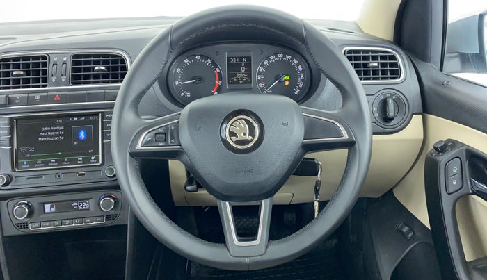 2021 Skoda Rapid 1.0 AMBITION TSI AT, Petrol, Automatic, 5,528 km, Steering Wheel Close Up