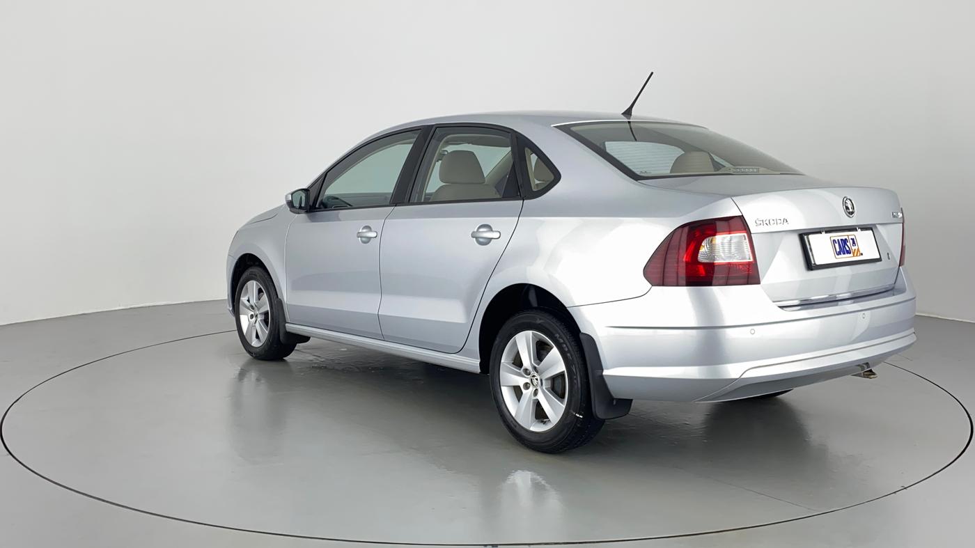 2021 Skoda Rapid 1.0 AMBITION TSI AT, Petrol, Automatic, 5,528 km, Left Back Diagonal