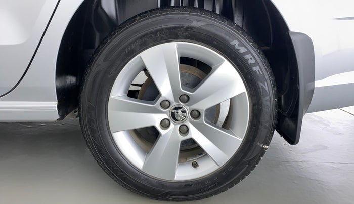 2021 Skoda Rapid 1.0 AMBITION TSI AT, Petrol, Automatic, 5,528 km, Left Rear Wheel