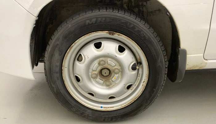 2014 Maruti Alto K10 LXI, Petrol, Manual, 19,023 km, Left Front Wheel