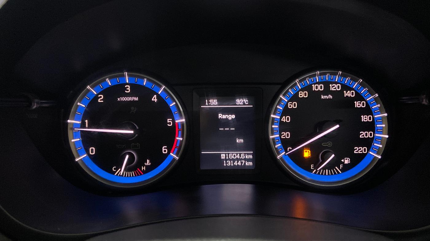 2015 Maruti S Cross ALPHA 1.6, Diesel, Manual, 1,32,030 km, Odometer Image