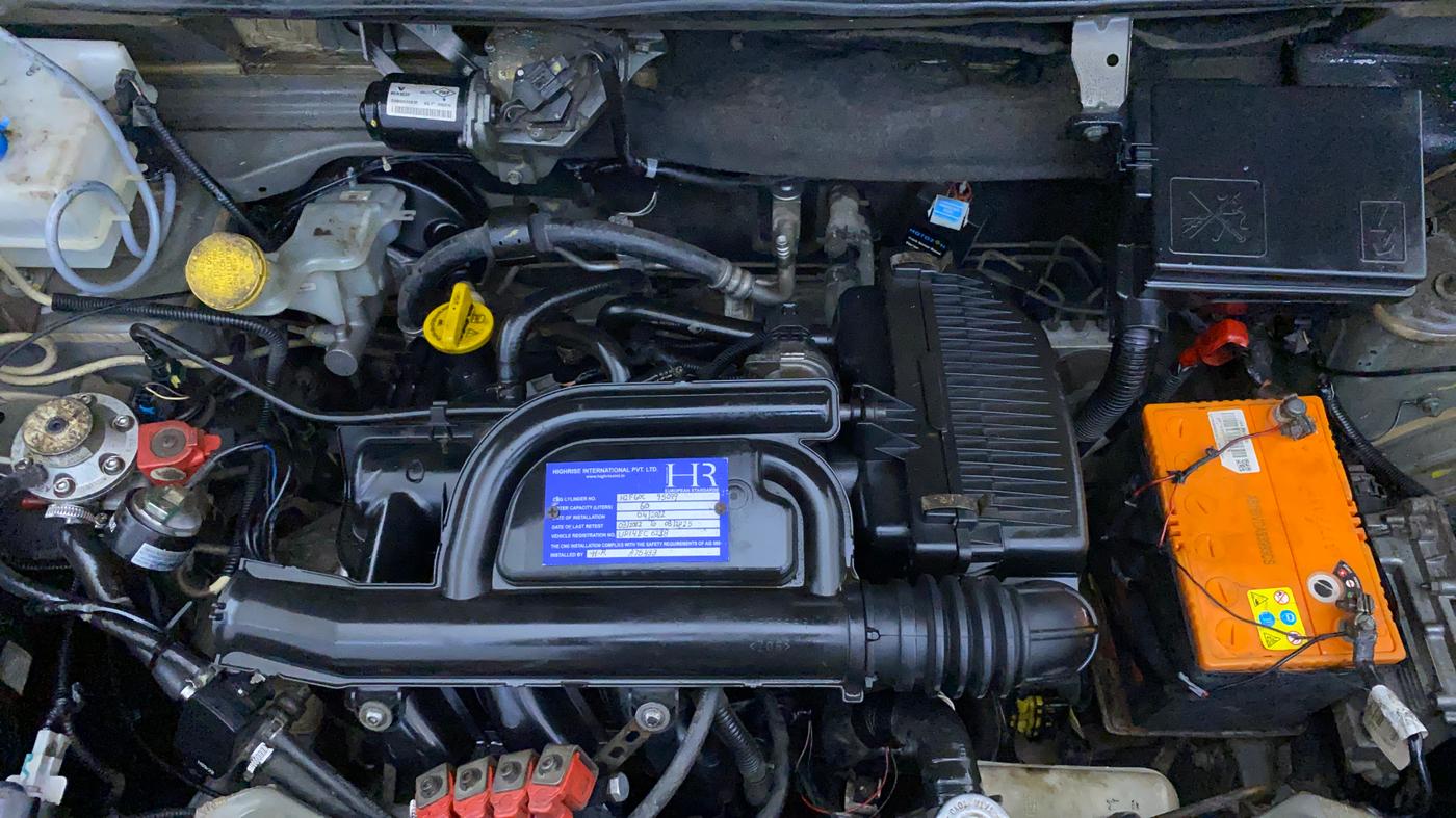 2019 Renault Kwid RXT 1.0 EDITION, CNG, Manual, 56,193 km, Engine View
