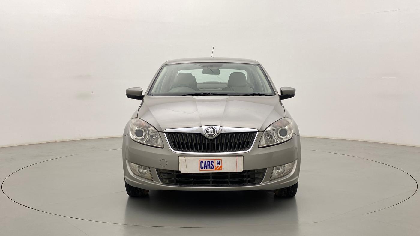 2014 Skoda Rapid ELEGANCE 1.6 MPFI MT, Petrol, Manual, 53,750 km, Front