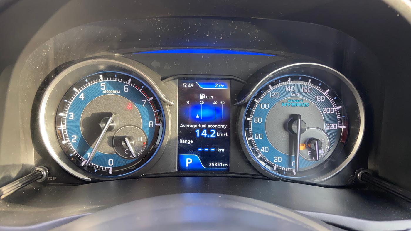 2024 Maruti XL6 ALPHA PLUS AT, Petrol, Automatic, 25,334 km, Odometer Image