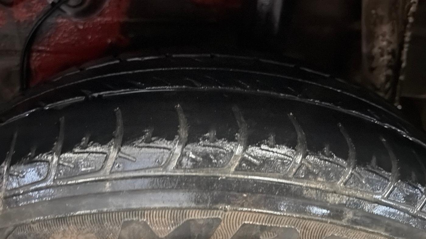 2018 Maruti Celerio ZXI AMT (O), Petrol, Automatic, 47,896 km, Left Rear Tyre Tread