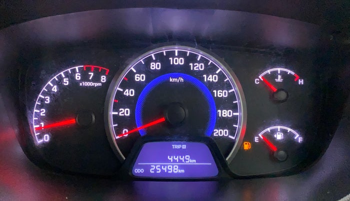 2017 Hyundai Grand i10 ASTA 1.2 KAPPA VTVT, Petrol, Manual, 25,498 km, Odometer Image