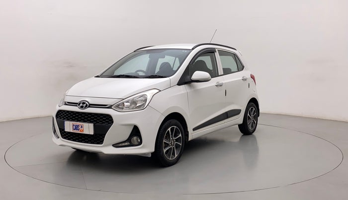 2017 Hyundai Grand i10 ASTA 1.2 KAPPA VTVT, Petrol, Manual, 25,498 km, Left Front Diagonal