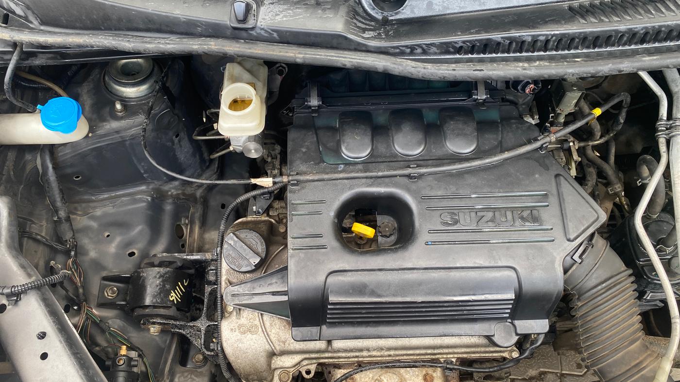 2015 Maruti Wagon R 1.0 VXI, Petrol, Manual, 98,086 km, Engine View - Right