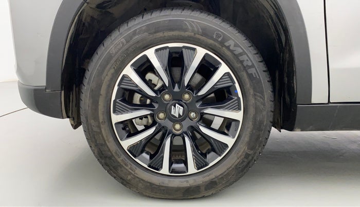 2021 Maruti Vitara Brezza ZXI +, Petrol, Manual, 5,061 km, Left Front Wheel
