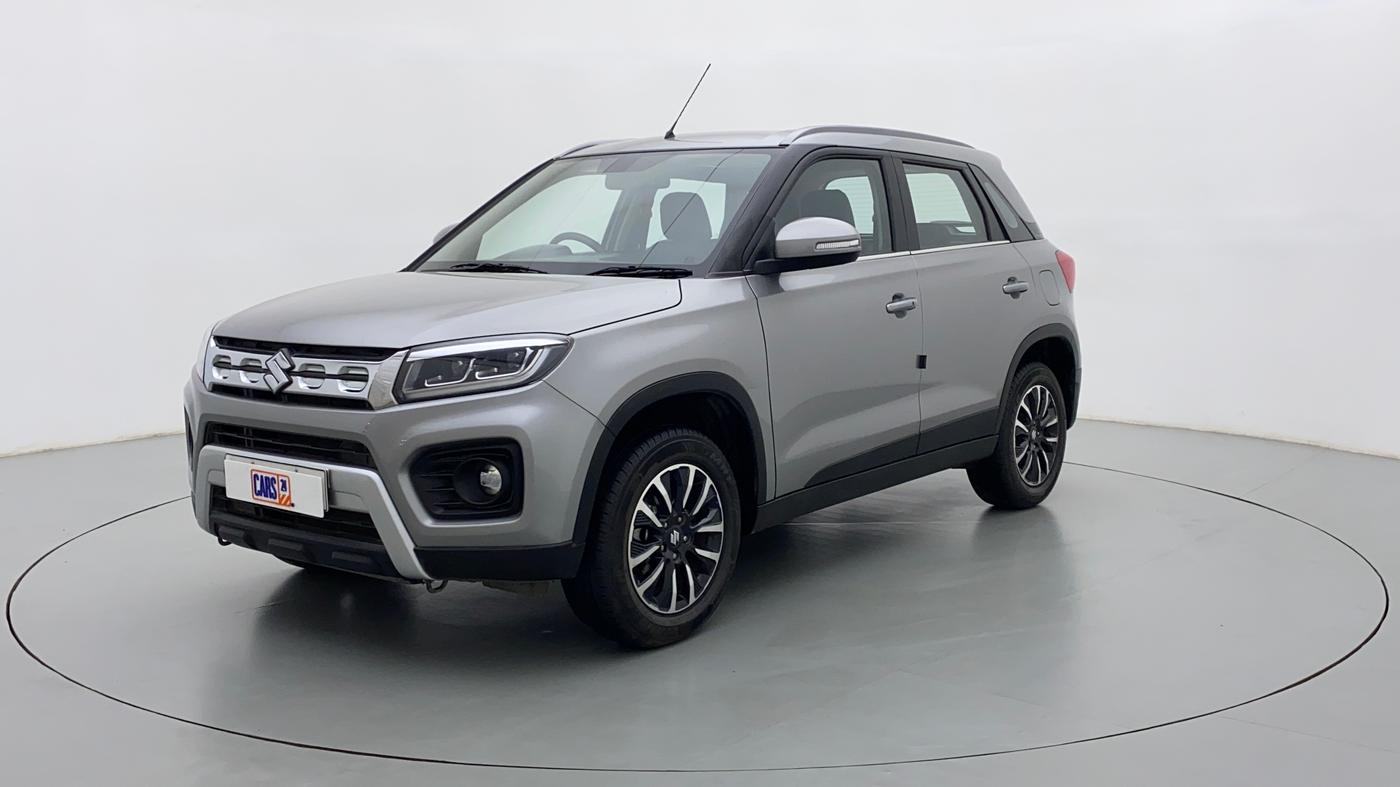 2021 Maruti Vitara Brezza ZXI +, Petrol, Manual, 5,061 km, Left Front Diagonal