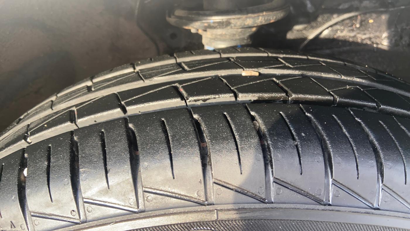 2025 Maruti S PRESSO VXI Plus AMT, Petrol, Automatic, 2,069 km, Right Front Tyre Tread