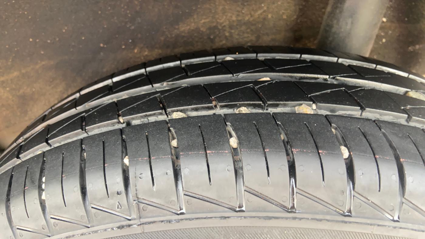 2025 Maruti S PRESSO VXI Plus AMT, Petrol, Automatic, 2,069 km, Left Rear Tyre Tread