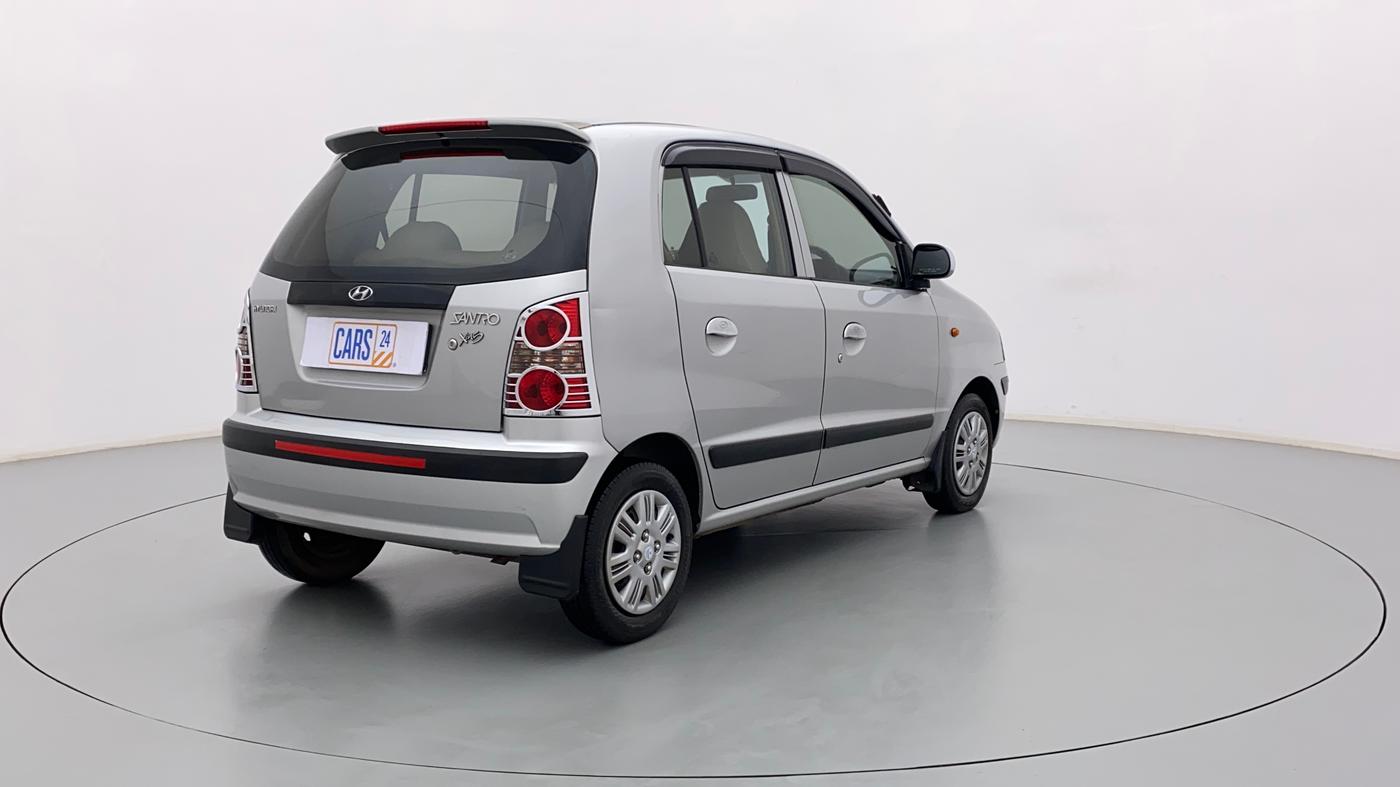 2012 Hyundai Santro Xing GLS, Petrol, Manual, 84,532 km, Right Back Diagonal