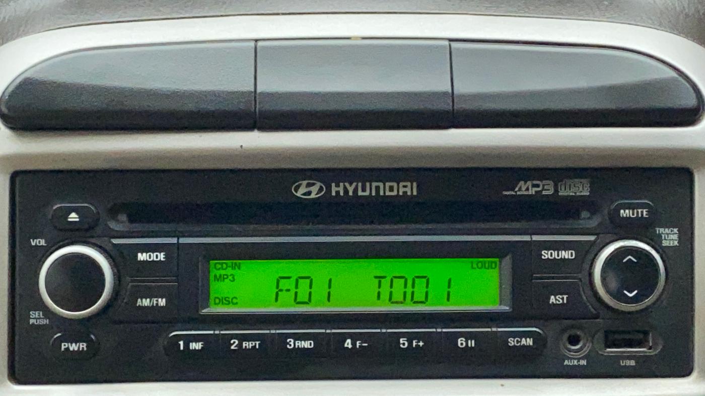 2012 Hyundai Santro Xing GLS, Petrol, Manual, 84,532 km, Infotainment System