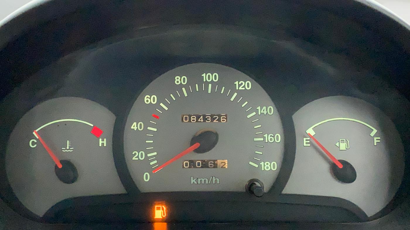 2012 Hyundai Santro Xing GLS, Petrol, Manual, 84,532 km, Odometer Image