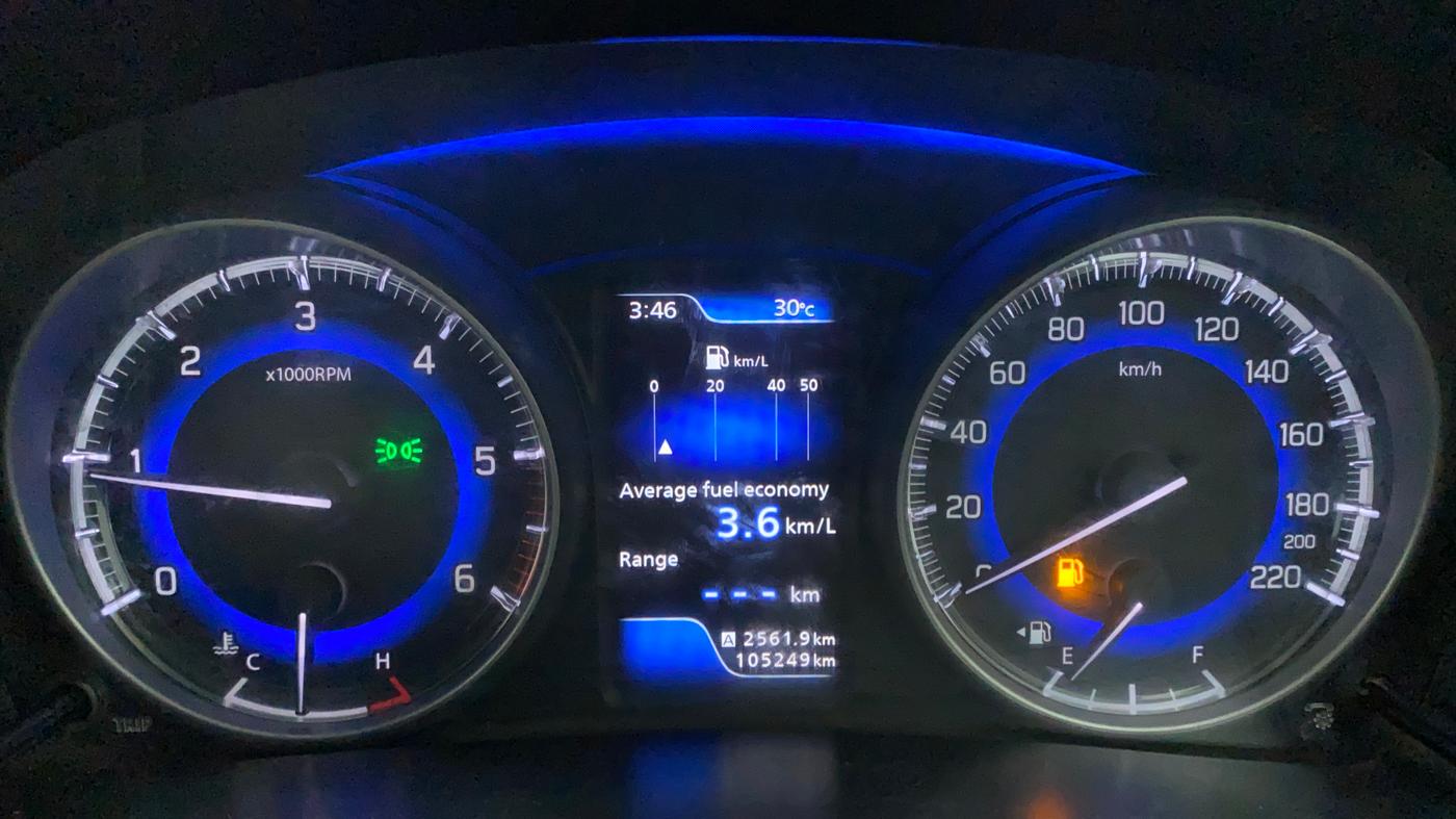 2016 Maruti Baleno ZETA DIESEL 1.3, Diesel, Manual, 1,05,249 km, Odometer Image