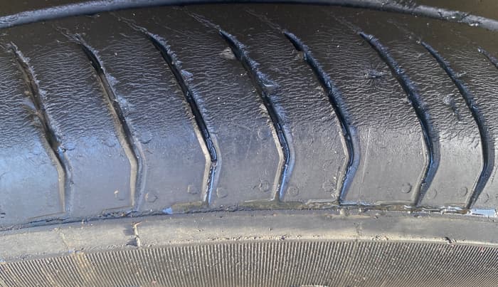2018 Ford Ecosport TITANIUM 1.5L DIESEL, Diesel, Manual, 1,11,493 km, Right Front Tyre Tread