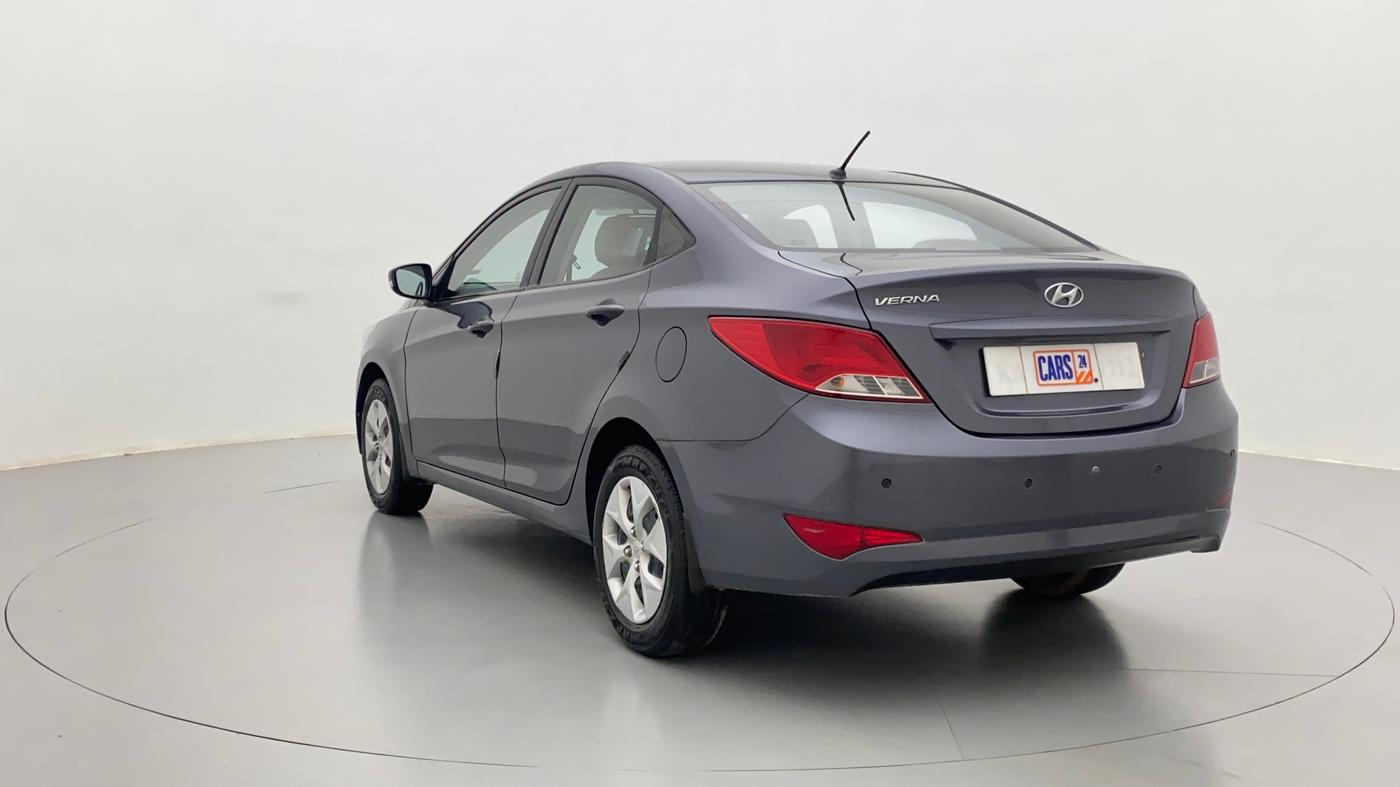 2015 Hyundai Verna FLUIDIC 1.4 VTVT, Petrol, Manual, 23,625 km, Left Back Diagonal