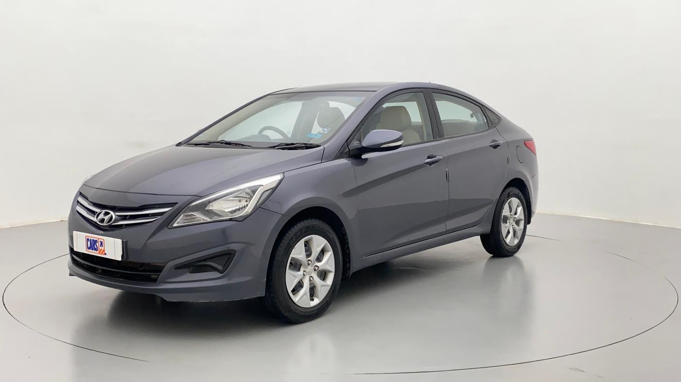2015 Hyundai Verna FLUIDIC 1.4 VTVT, Petrol, Manual, 23,625 km, Left Front Diagonal