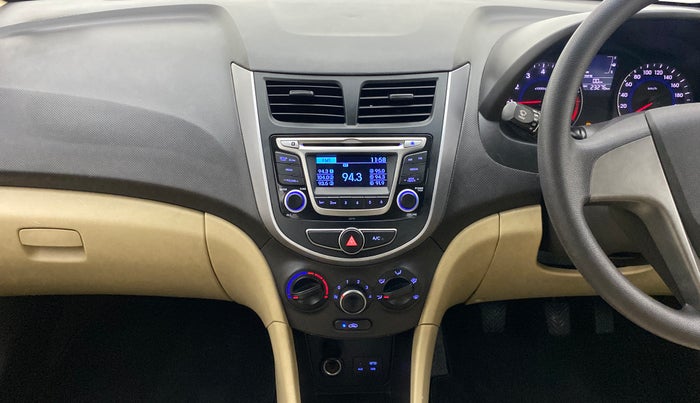 2015 Hyundai Verna FLUIDIC 1.4 VTVT, Petrol, Manual, 23,625 km, Air Conditioner
