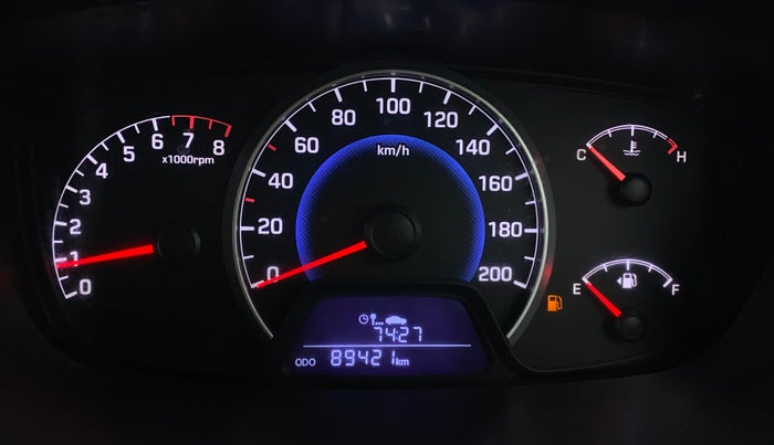 2016 Hyundai Grand i10 ASTA (O) 1.2 KAPPA VTVT, Petrol, Manual, 89,471 km, Odometer Image