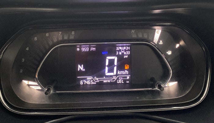 2022 Tata NEXON XZA PLUS (PREMIUM) PETROL DARK EDITION, Petrol, Automatic, 67,427 km, Odometer Image