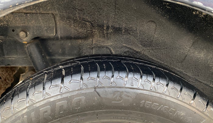 2014 Maruti Wagon R 1.0 LXI, Petrol, Manual, 52,045 km, Right Rear Tyre Tread