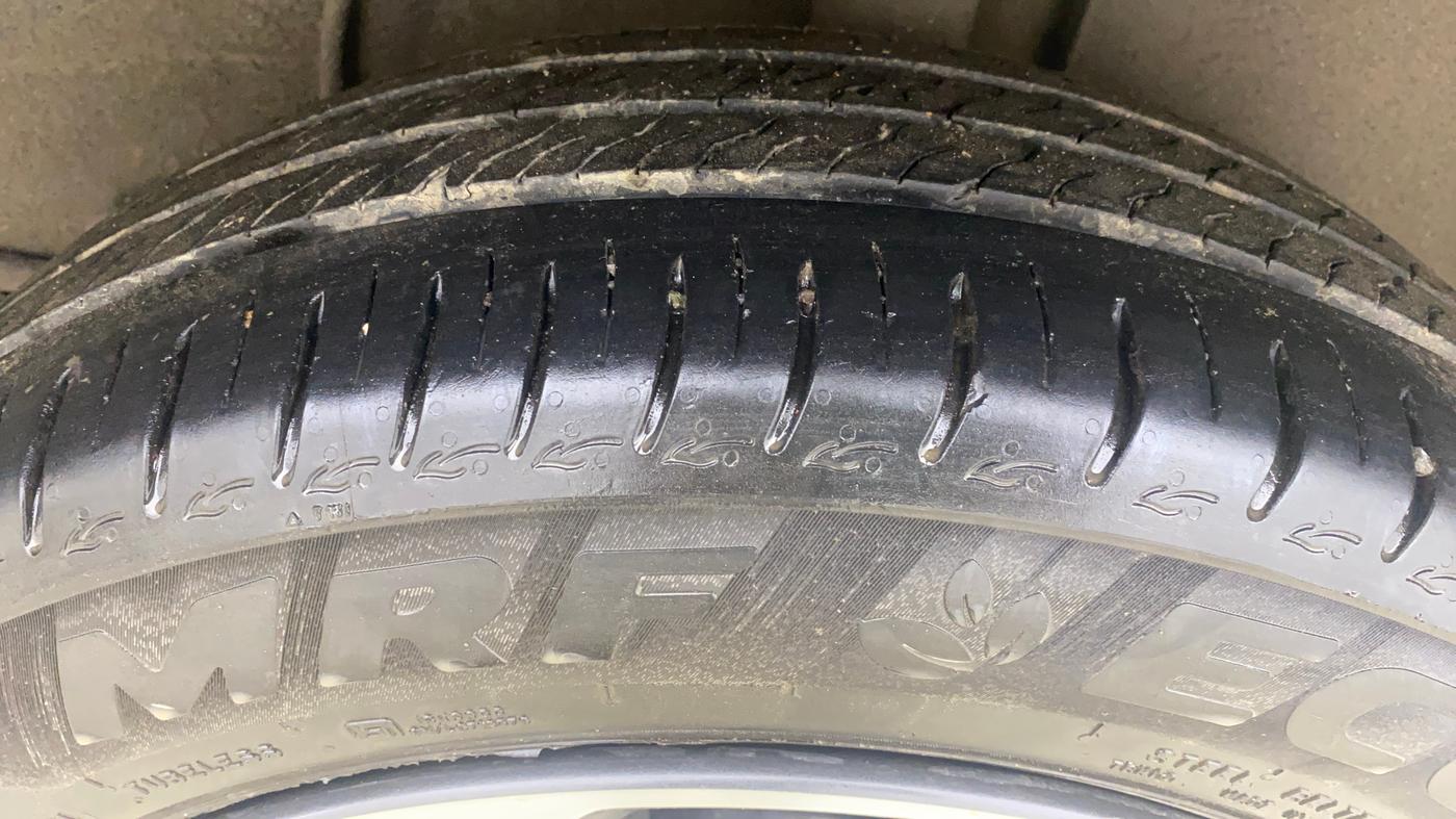 2024 Tata ALTROZ XZA Lux, Petrol, Automatic, 17,688 km, Left Rear Tyre Tread