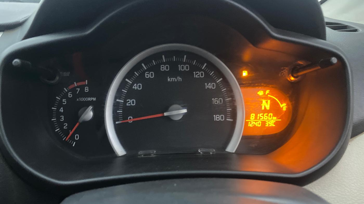 2015 Maruti Celerio VXI AMT, Petrol, Automatic, 81,520 km, Odometer Image