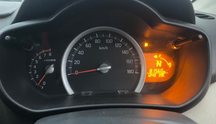 2015 Maruti Celerio VXI AMT, Petrol, Automatic, 81,520 km, Odometer Image